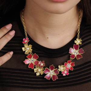 Flower Statement Necklace