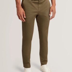 Slim Fit Stretch Cotton Pants